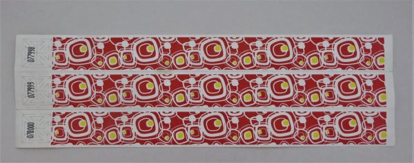 Tyvek Wristbands Patterned - Mayhem