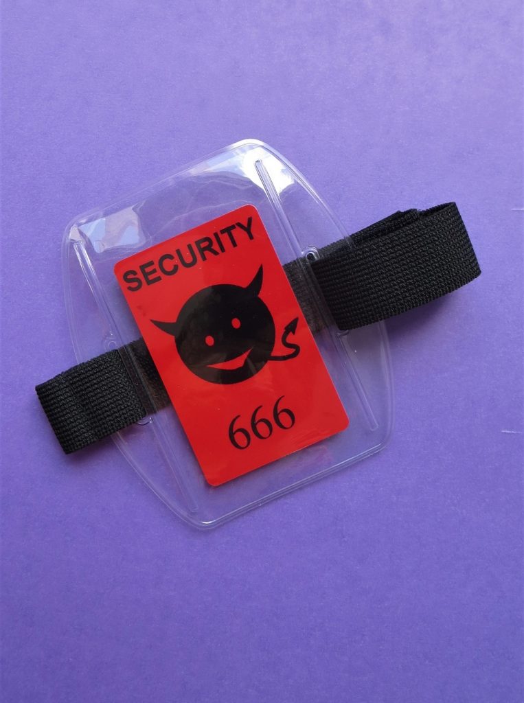 Armband Card Holder Portrait Allcard Services NZ